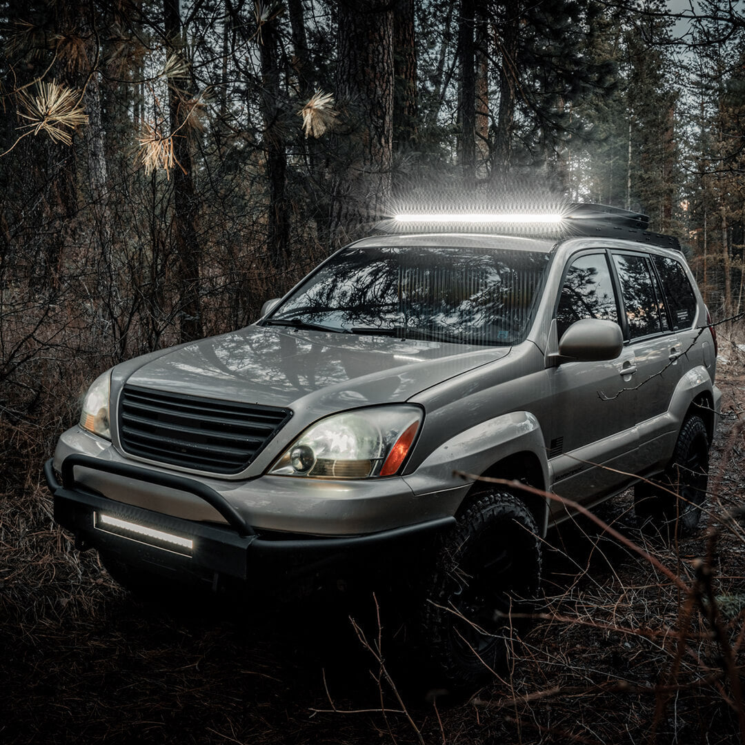 42 Inch Off-Road LED Light Bars Roof Windshield Combo Flood Spot Single Row - LASFIT