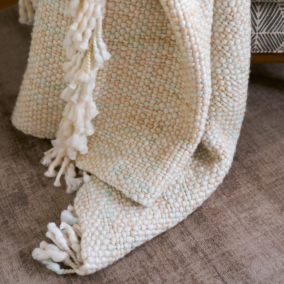 Elowyn Throw | Ivory