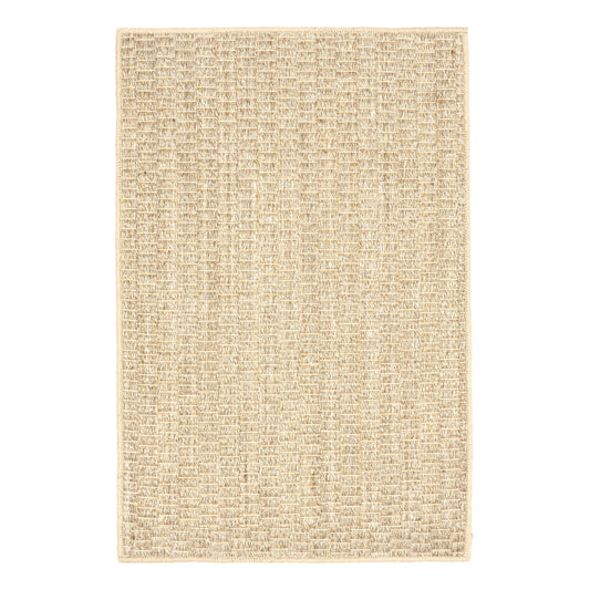 Wicker Woven Sisal Custom Rug | Sand
