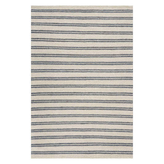 Venit Modern Striped Farmhouse Rug | Slate