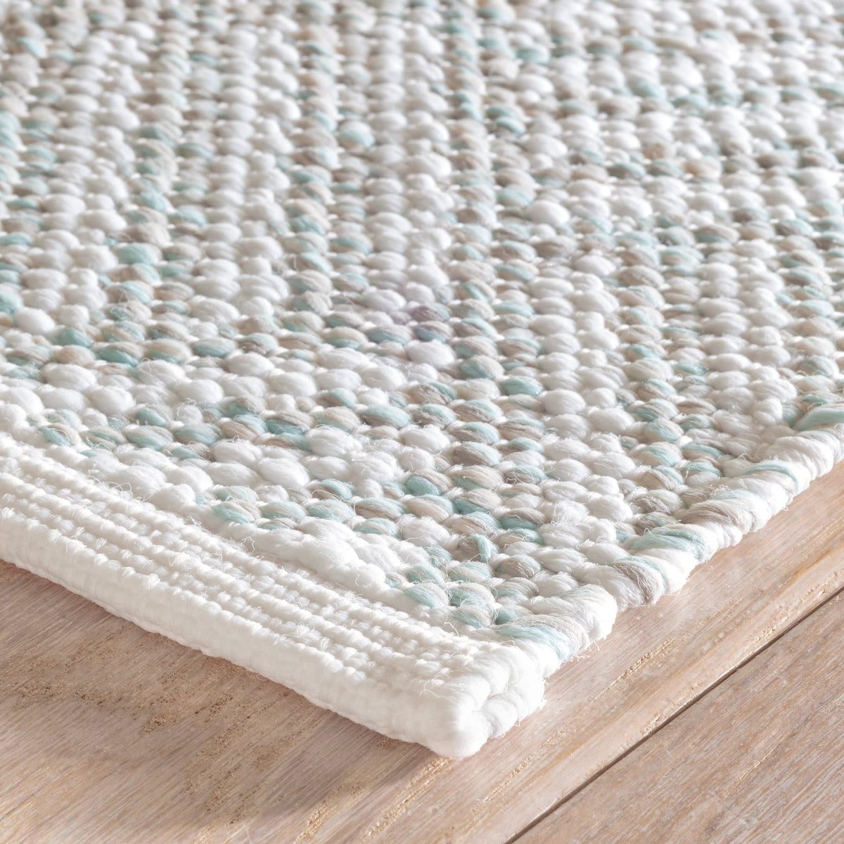 Crisscross Handwoven Indoor/Outdoor Rug | Ocean