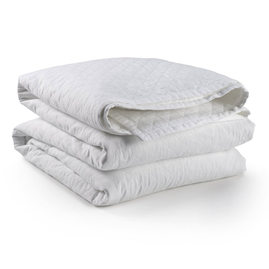 Amity Quilt | White