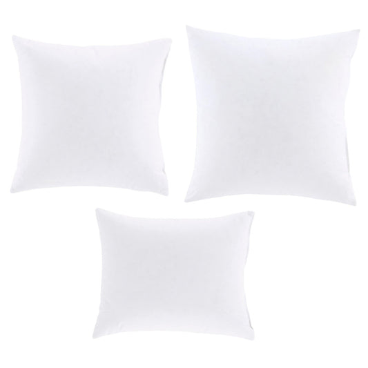 Luxury Decorative Pillow Insert | White