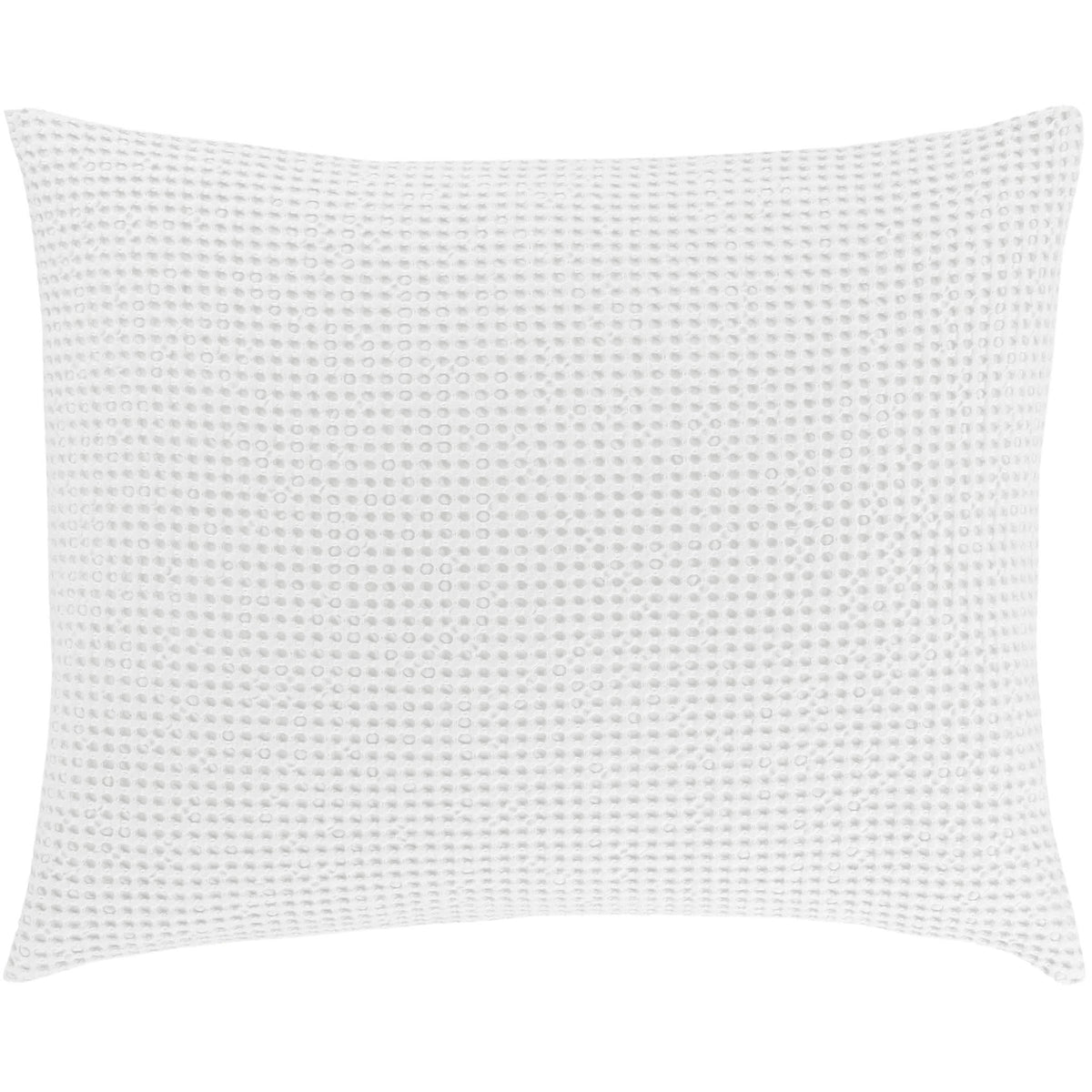 Bubble Matelasse Sham | White