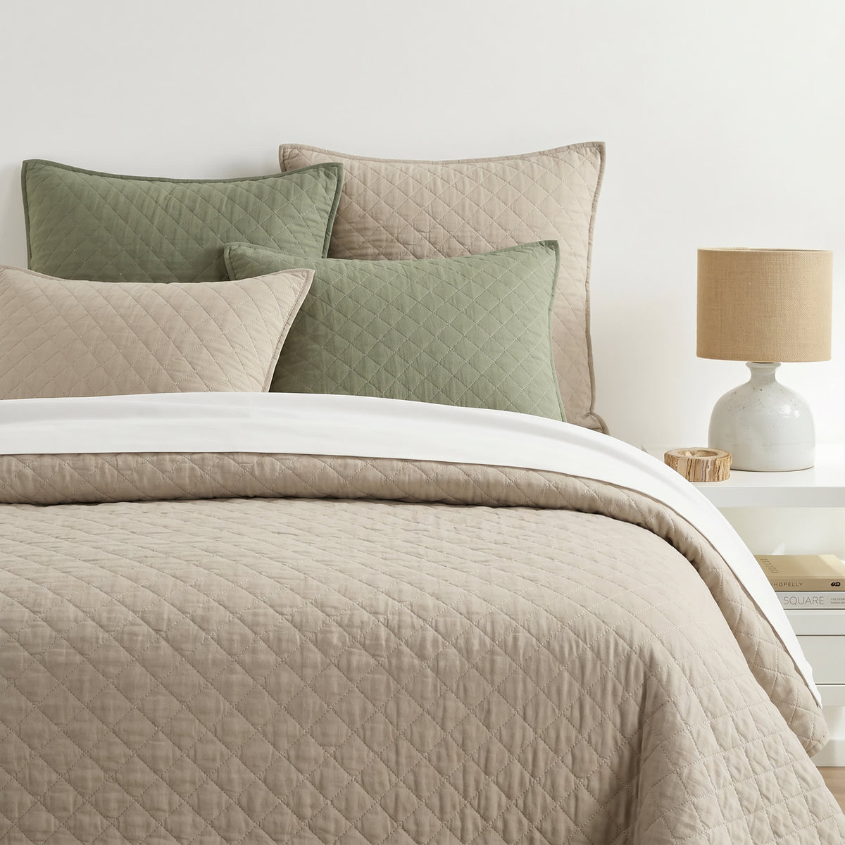 Amity Quilt | Sand