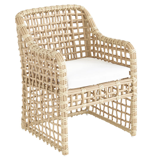 Riviera Outdoor Dining Chair | Neutral