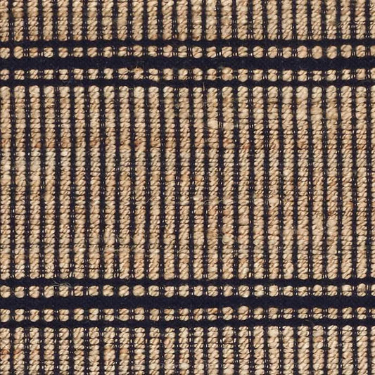 Arbor Handwoven Jute Rug Swatch | Navy