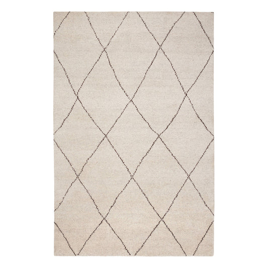 Numa Hand Knotted Wool Rug | Charcoal