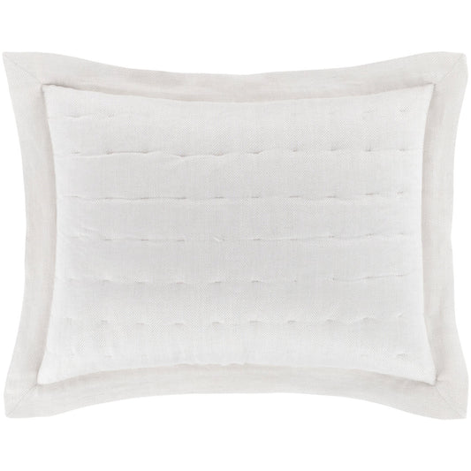 Brussels Quilted sham | Natural