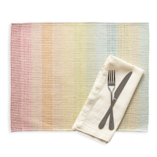 Watercolor Horizon Placemat Set of 4 | Multi
