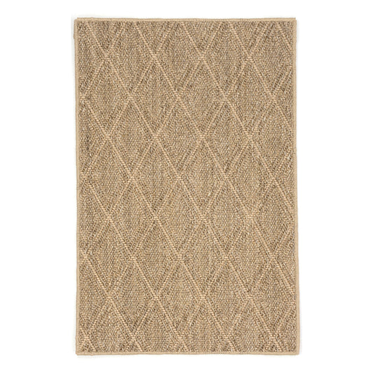 Diamond Woven Sisal Rug | Natural
