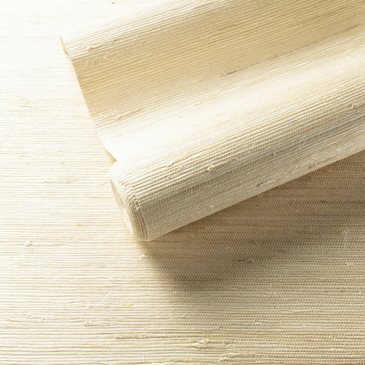 Fiji Grasscloth Wallpaper | Cream