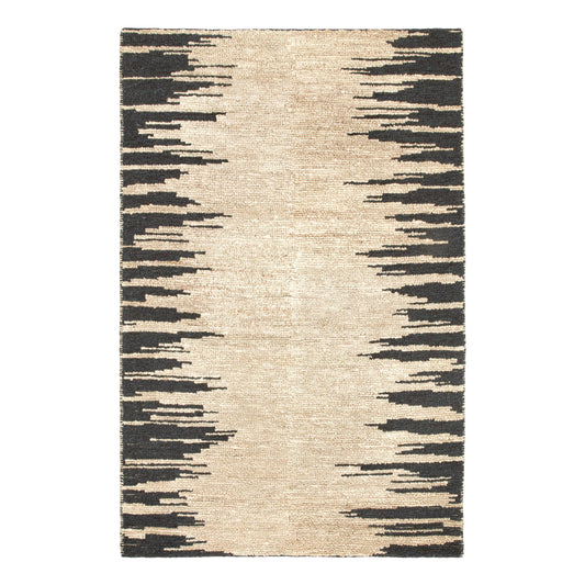 Moss Handwoven Jute Rug | Metal