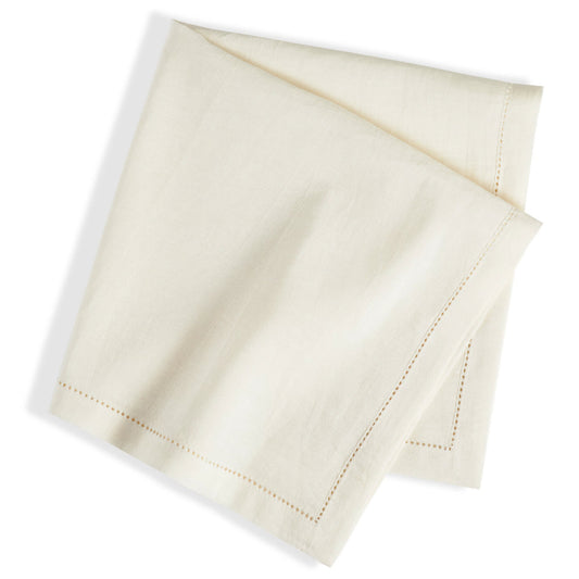 Haven Hemstitch Napkin Set of 4 | Ivory