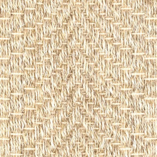 Wave Woven Sisal Rug Swatch | Sand