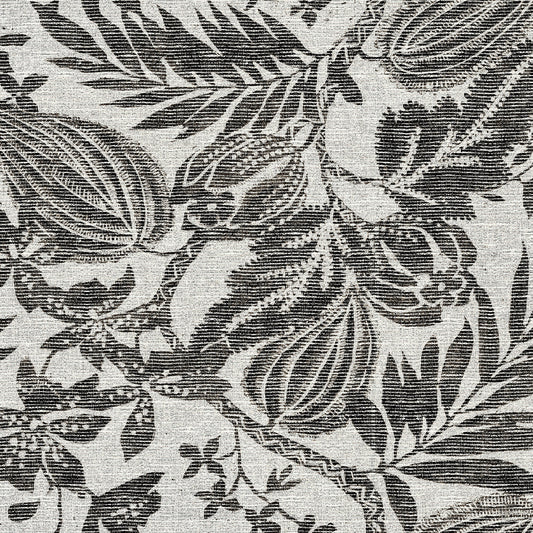 Antigua Wallpaper Swatch | Black