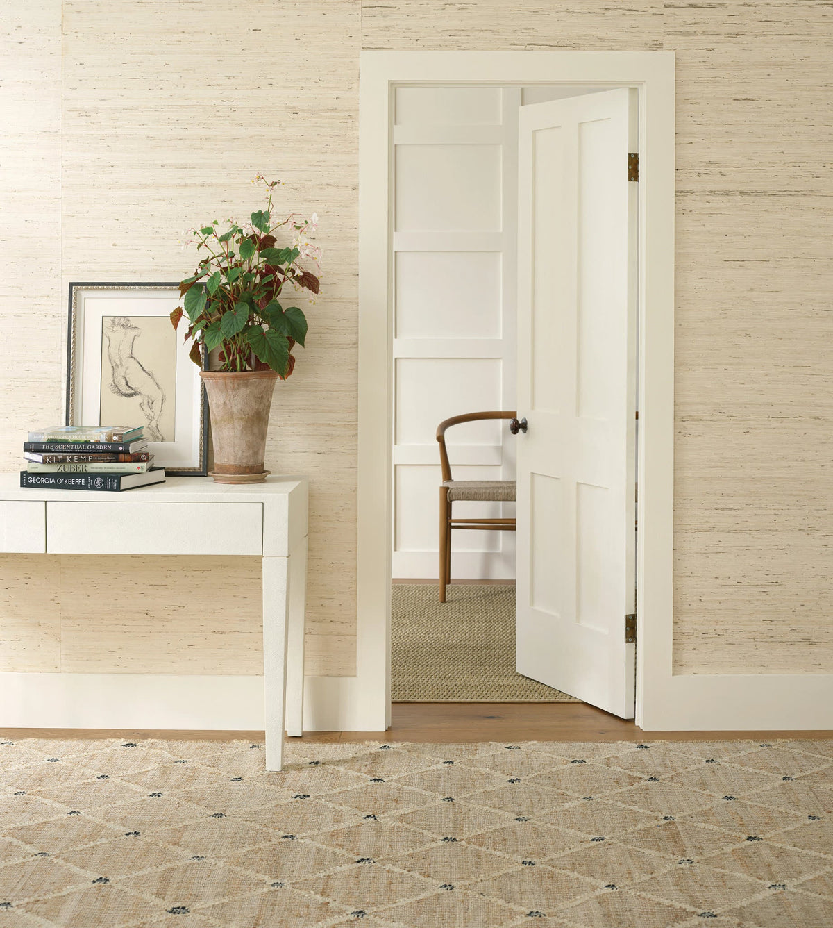 Kali Handwoven Jute Rug | Natural