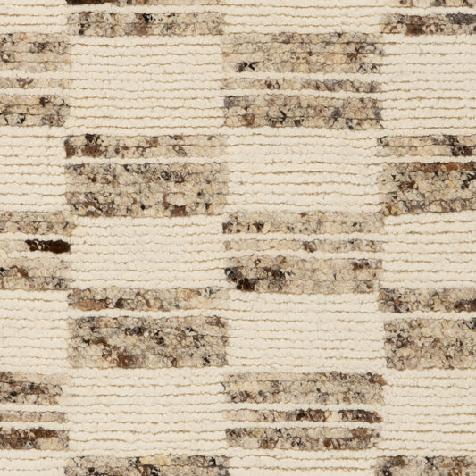 Ayson  Modern Geometric Rug Swatch | Grey