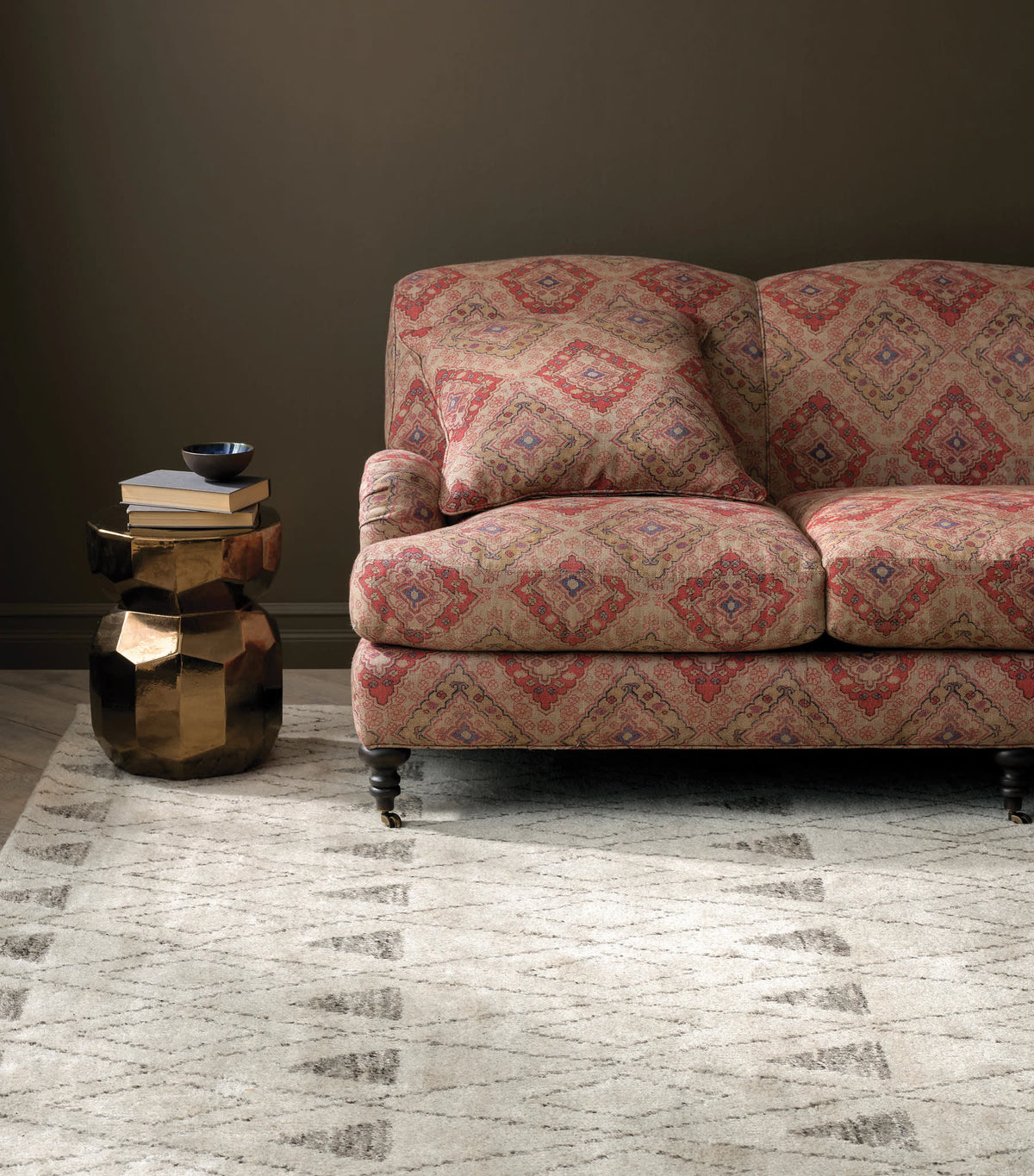 Masinissa Hand Knotted Wool Rug | Natural