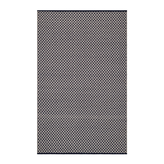 Trellis Handwoven Indoor/Outdoor Rug | Navy