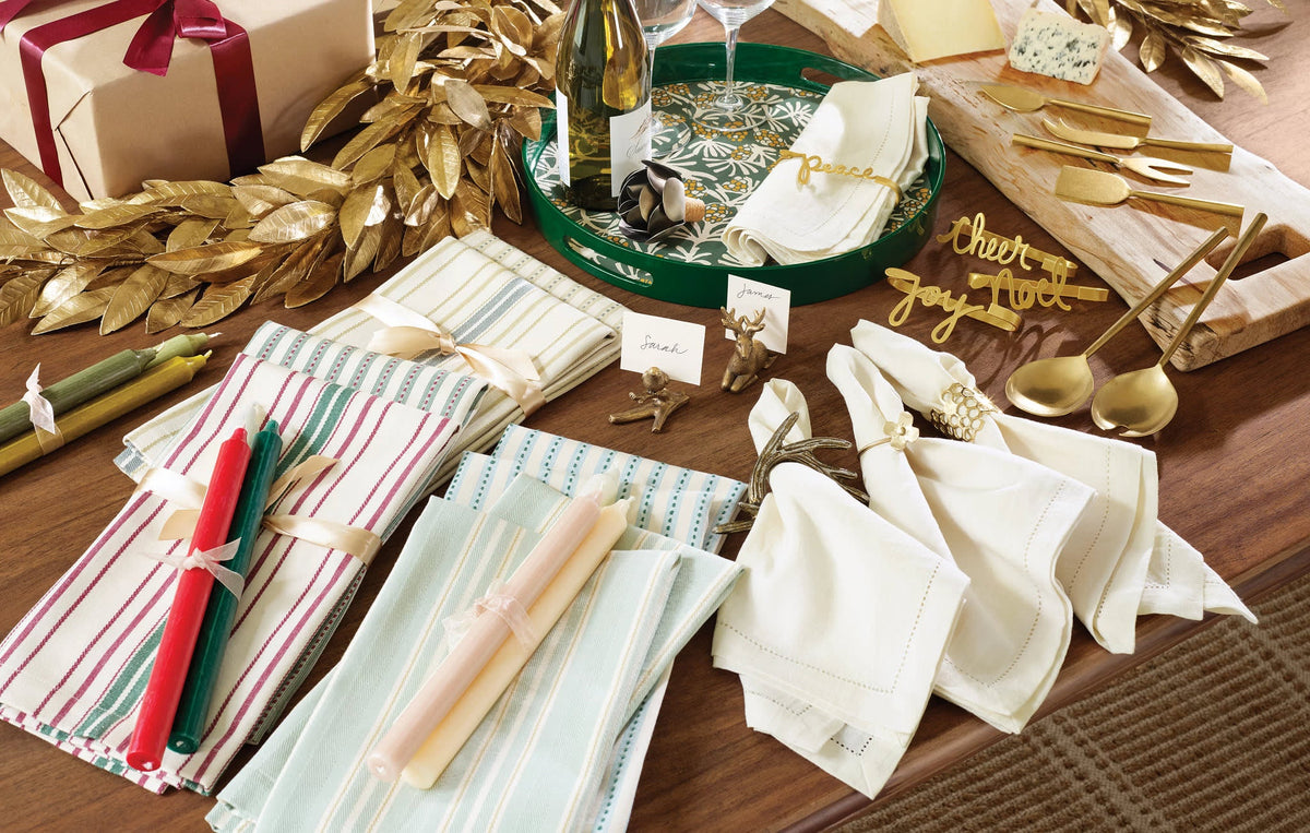 Celebrate Napkin Holders | Gold
