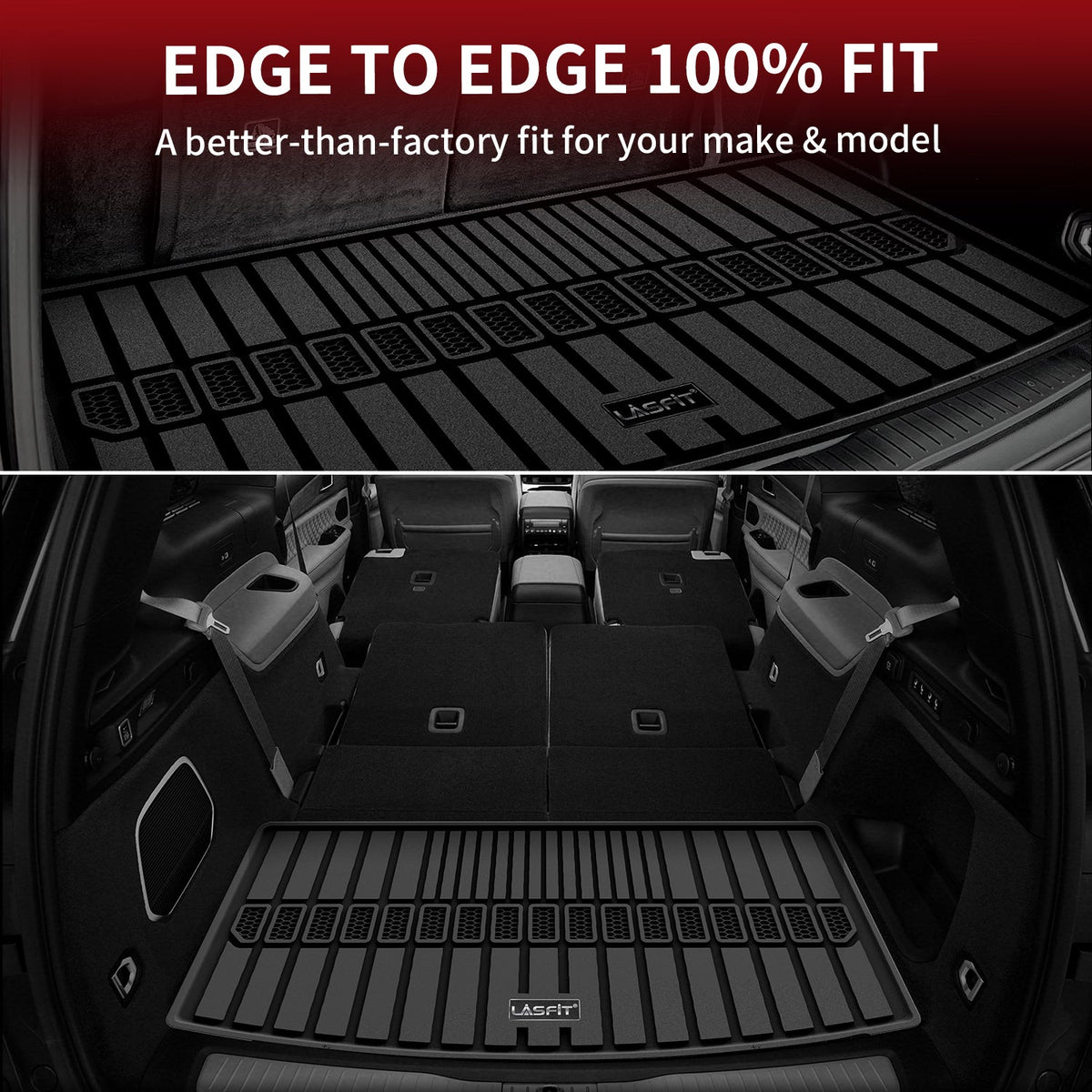 Fit for 2021-2027 Jeep Grand Cherokee L Floor Mats or Cargo Mat