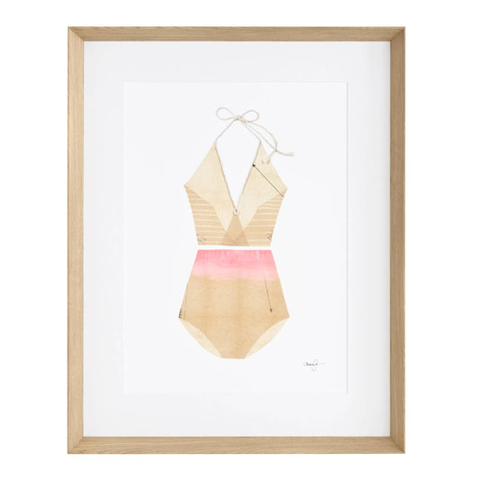 Suit Me Up Wall Art | Brown