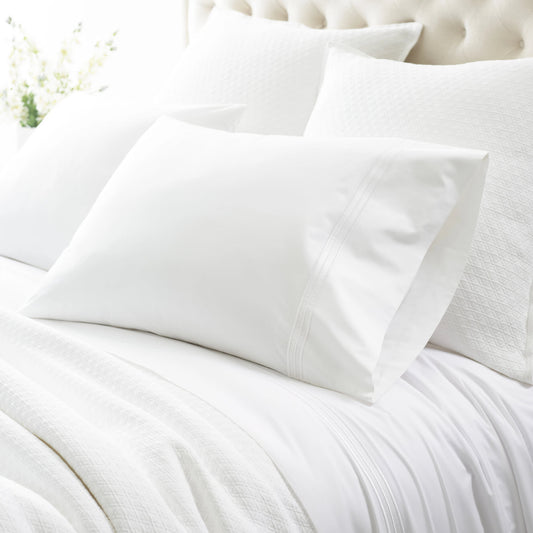 Trio Pillowcases (Pair) | White