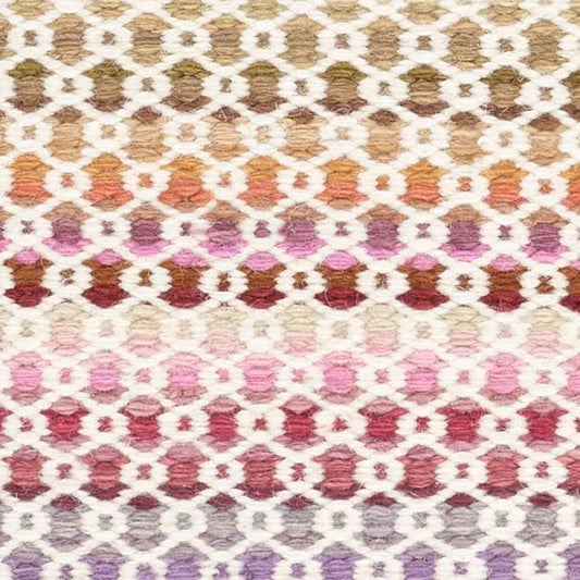Poppy Handwoven Wool Rug Swatch | Multi