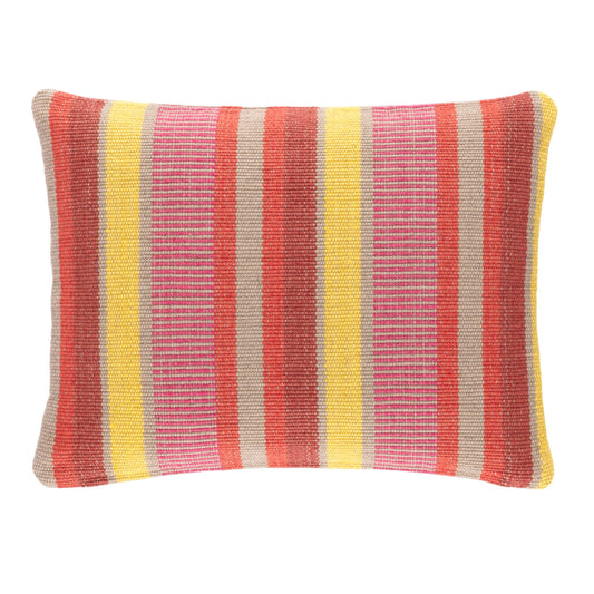 Always Greener Indoor/Outdoor Decorative Pillow Cover | Red/Yellow