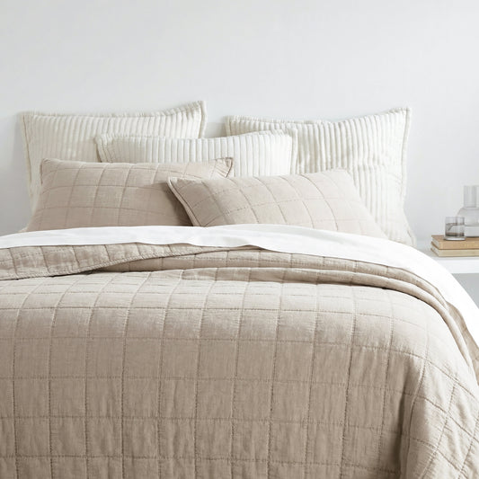 Monet Quilt Swatch | Natural
