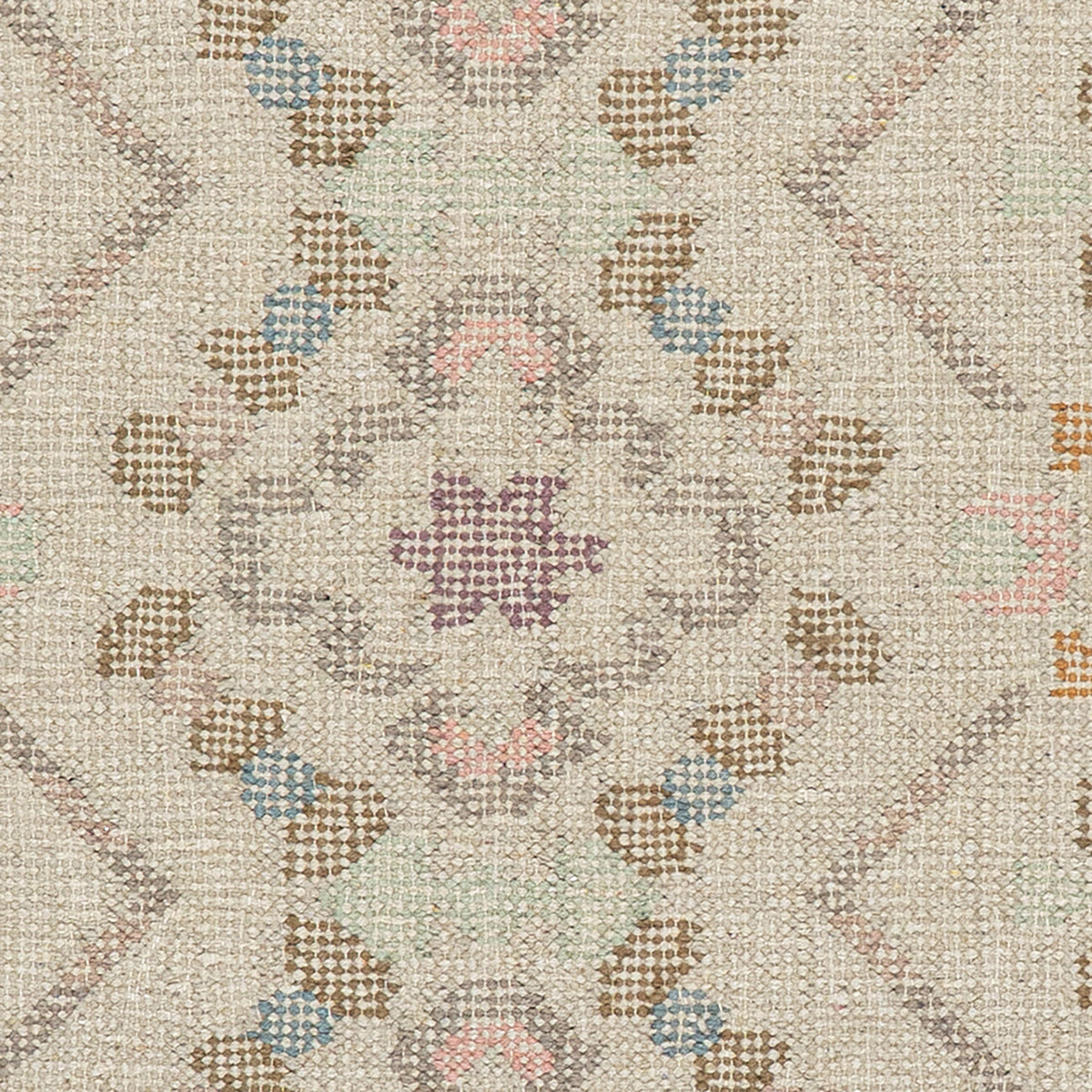 Vittoria Cotton Rug Swatch | Multicolor