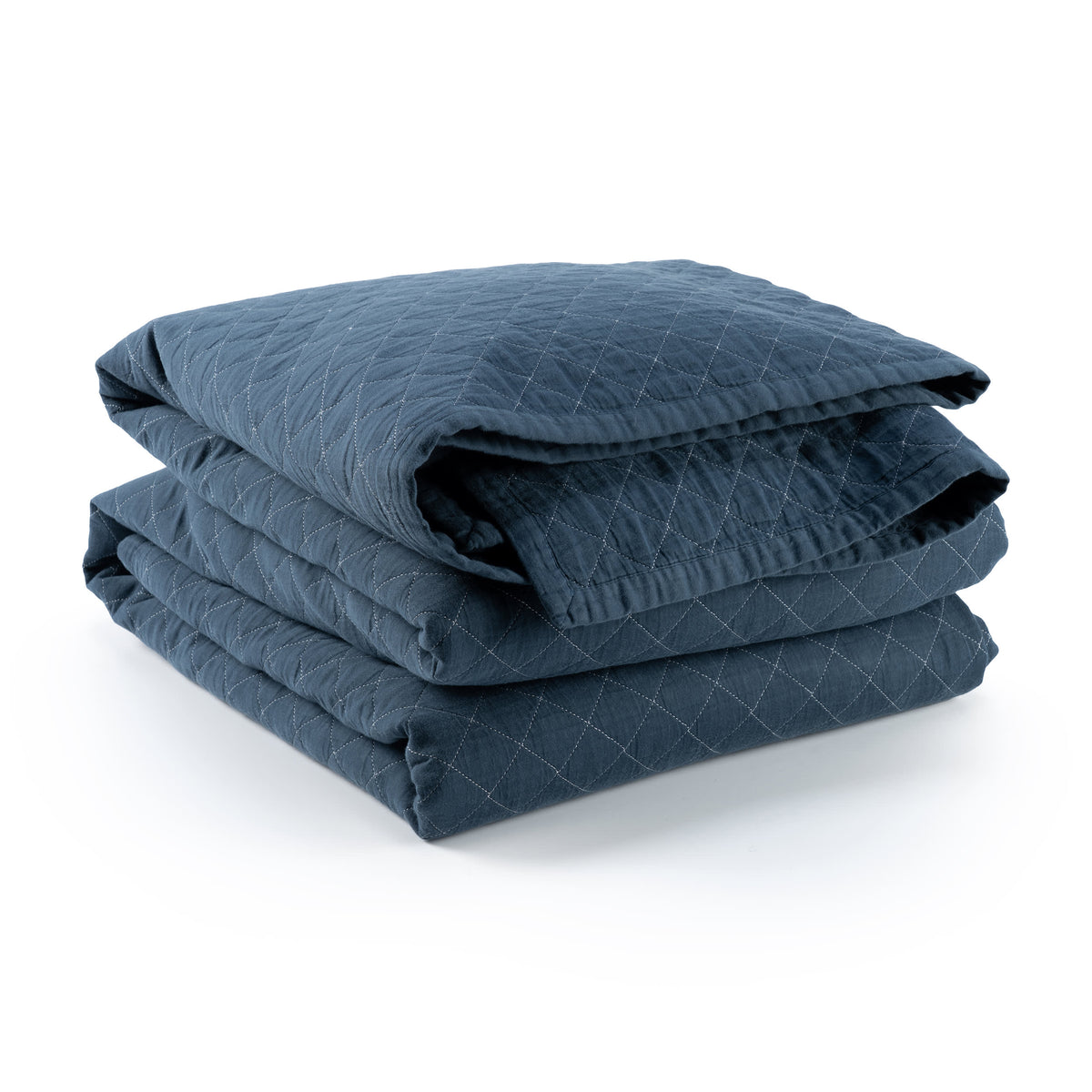 Amity Quilt | Navy