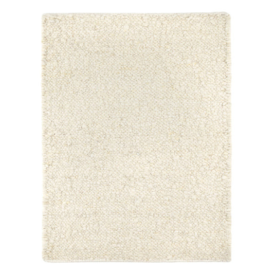 Holmstead Handwoven Wool Rug | Ivory