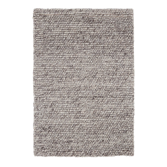 Niels Handwoven Woolviscose Rug | Grey