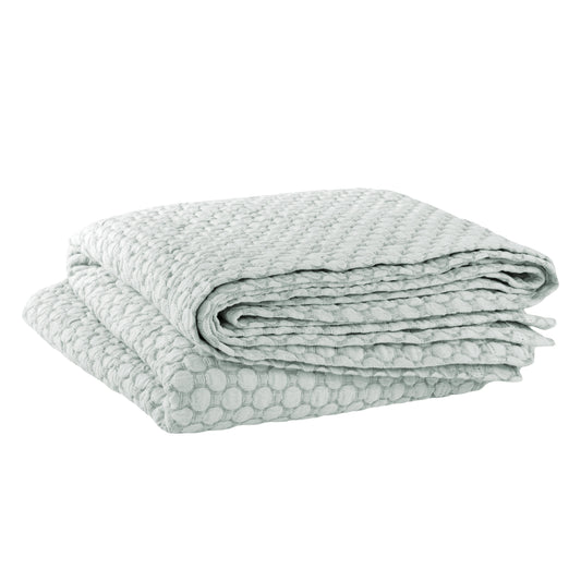 Lodi Matelasse Coverlet | Sky