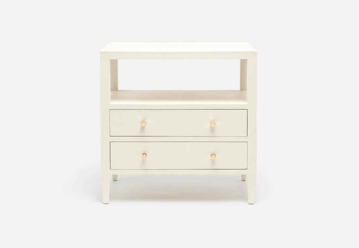 Jarin Double Nightstand | White