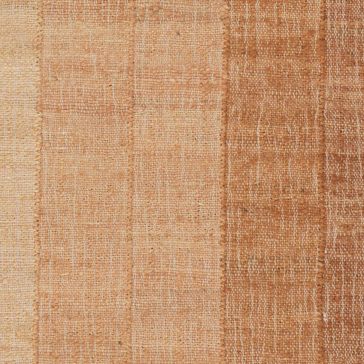 Tayo Modern Striped Indoor Rug Swatch | Orange