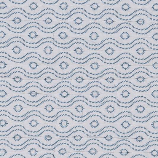 Amelia Quilt Swatch | Blue