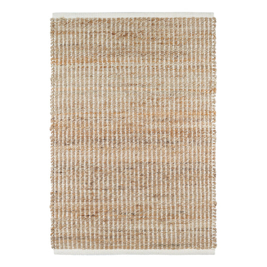 Gridwork Handwoven Jute Rug | Ivory