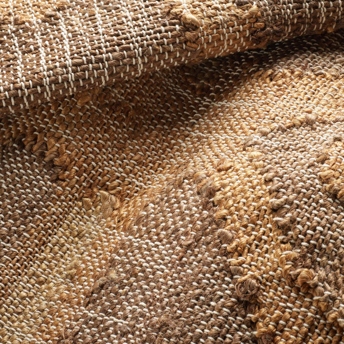 Rumi Handwoven Jute Rug | Brown