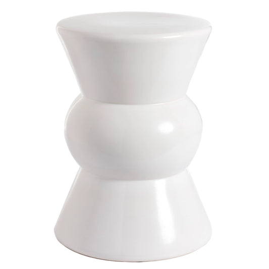 Teagan Stool | White