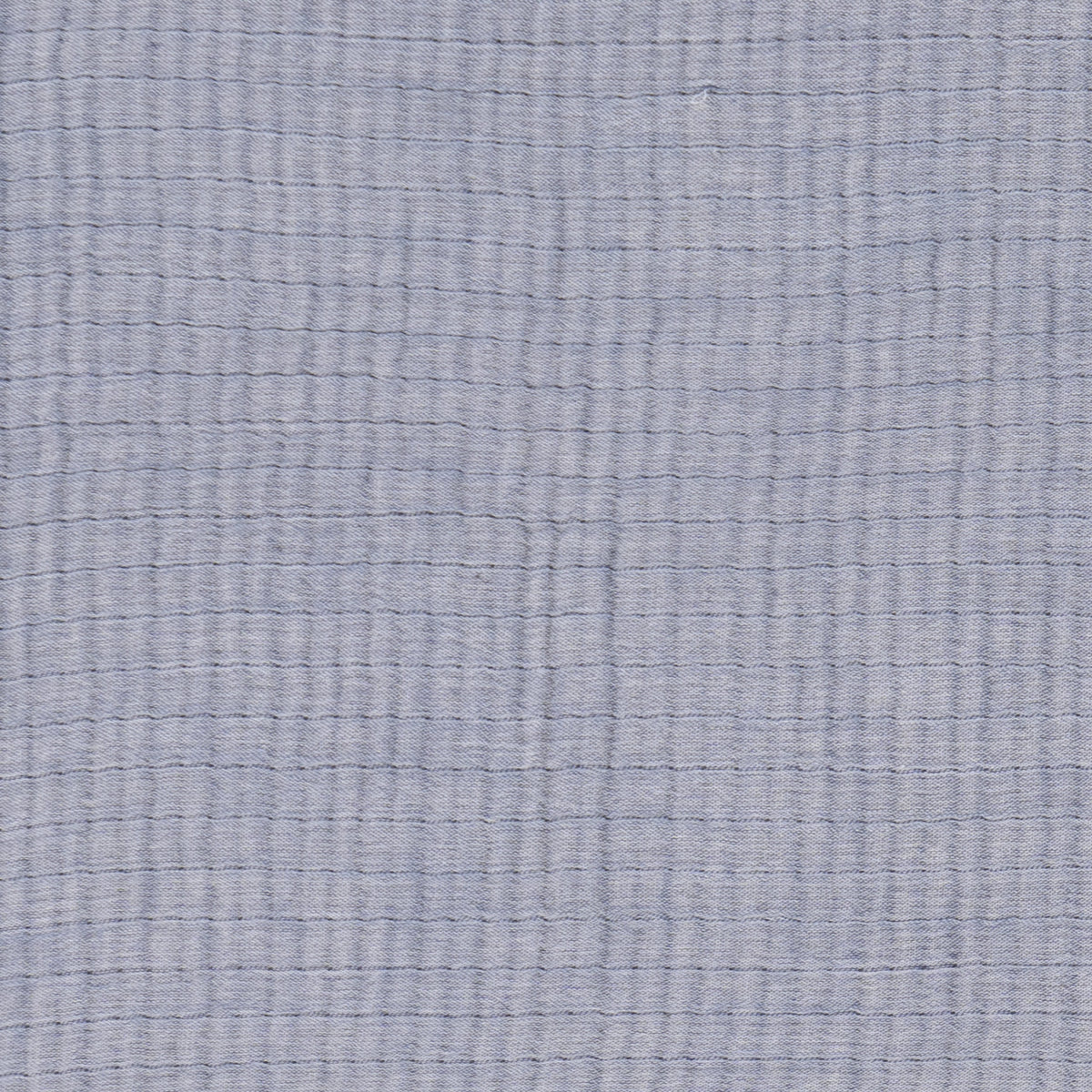 Crinkle Gauze Blanket Swatch | Denim