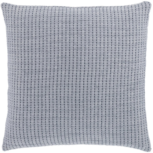 Pick Stitch Matelasse Sham | Navy