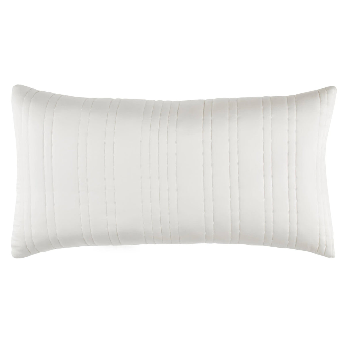 Blissful Bamboo Quilted Sham | Pearl/Silver