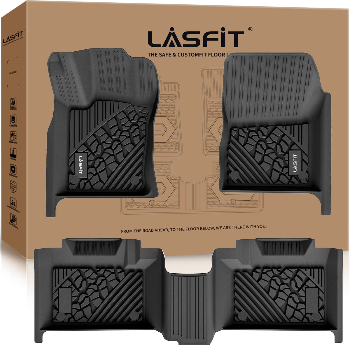 Fit for 2013-2027 Dodge Durango Floor Mats or Cargo & Seatback Mats