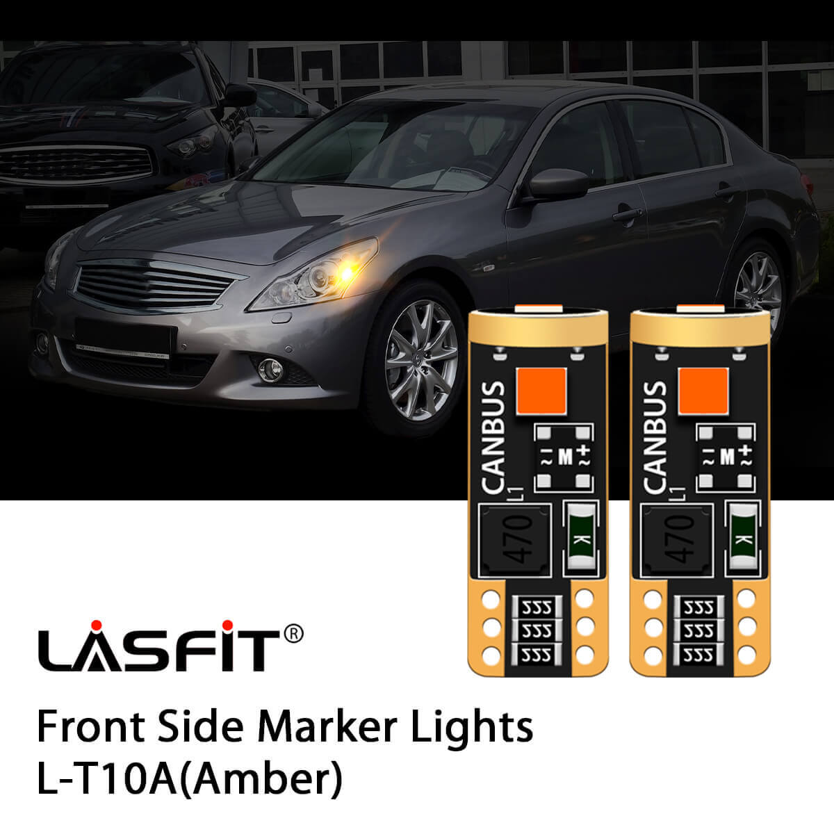 Fit for 2008-2013 Infiniti G37 D2S HID to LED Bulbs Exterior Interior Lights