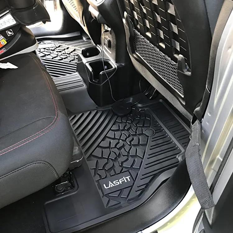 Fit for 2014-2018 Jeep Wrangler JK Floor Mats or Cargo Mat, For 4 Doors Only