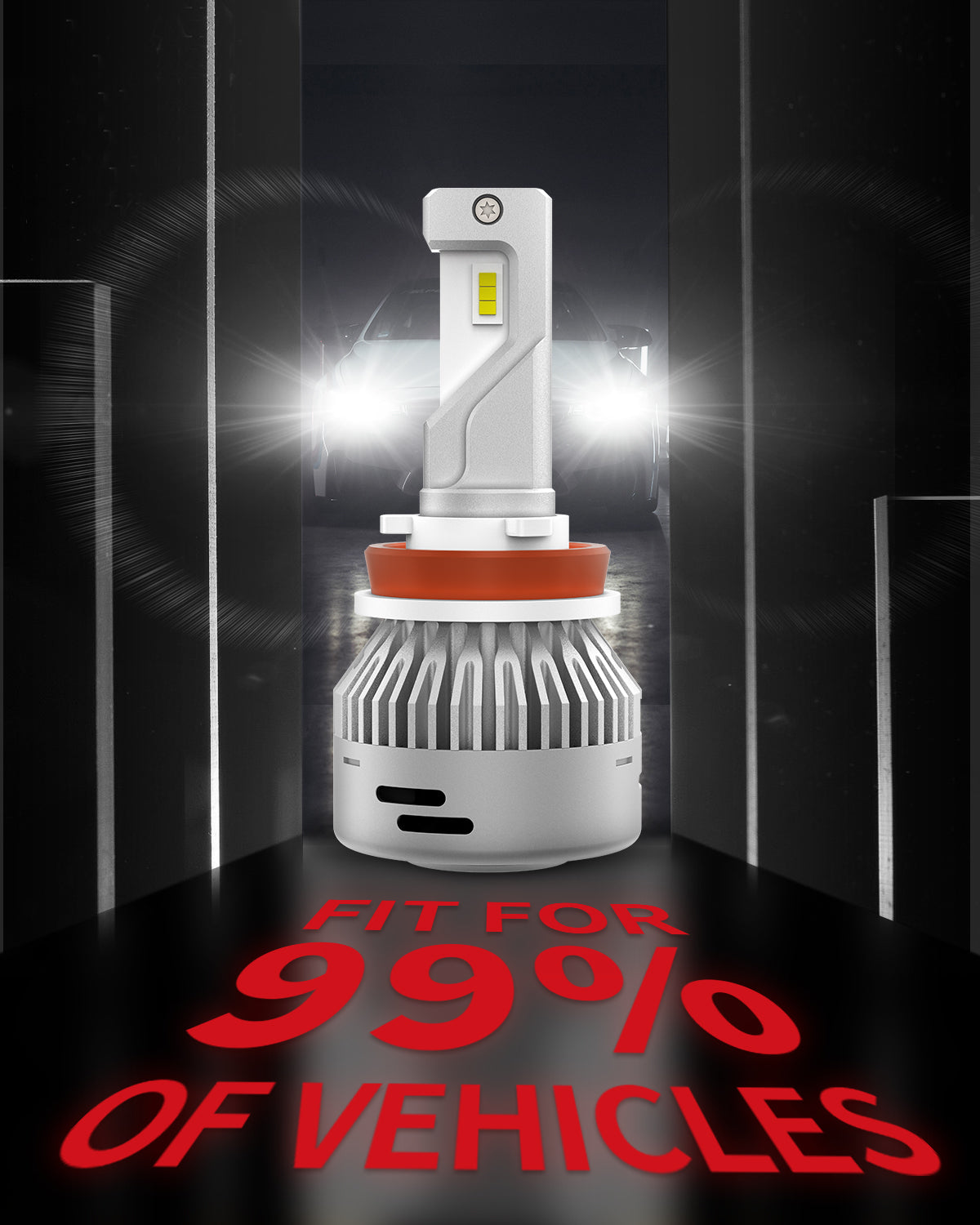 Fit for 2011-2014 Hyundai Sonata The Brightest LED Bulbs Upgrade