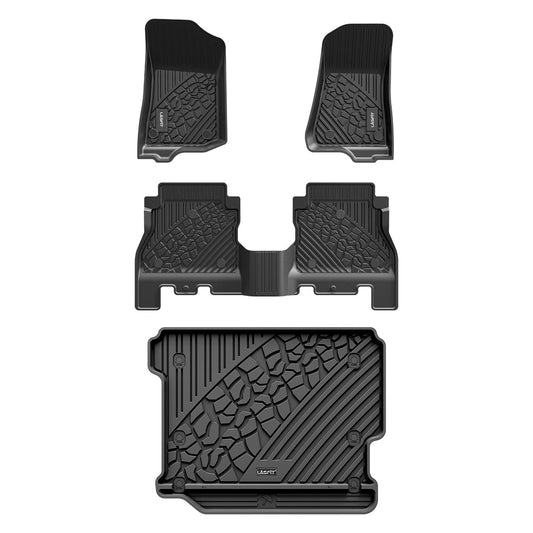 Fit for 2018-2027 Jeep Wrangler JL Floor Mats or Cargo Mat, Fit 4-Door Only(Don't fit 4xe)